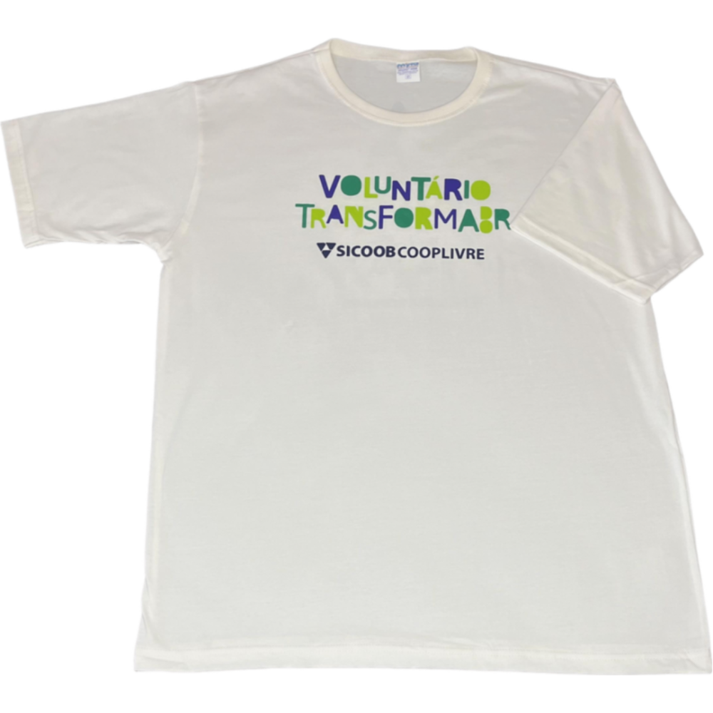 Camiseta 100% algodão